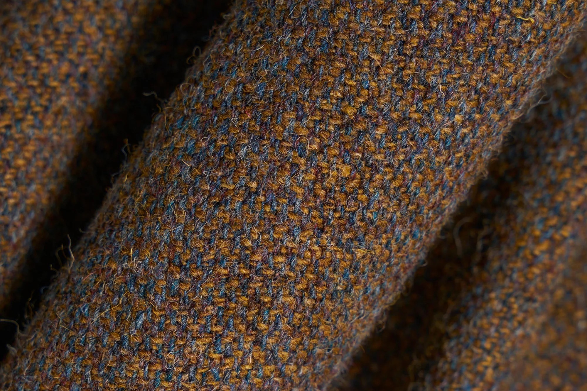 Harris Tweed Plaid Gold